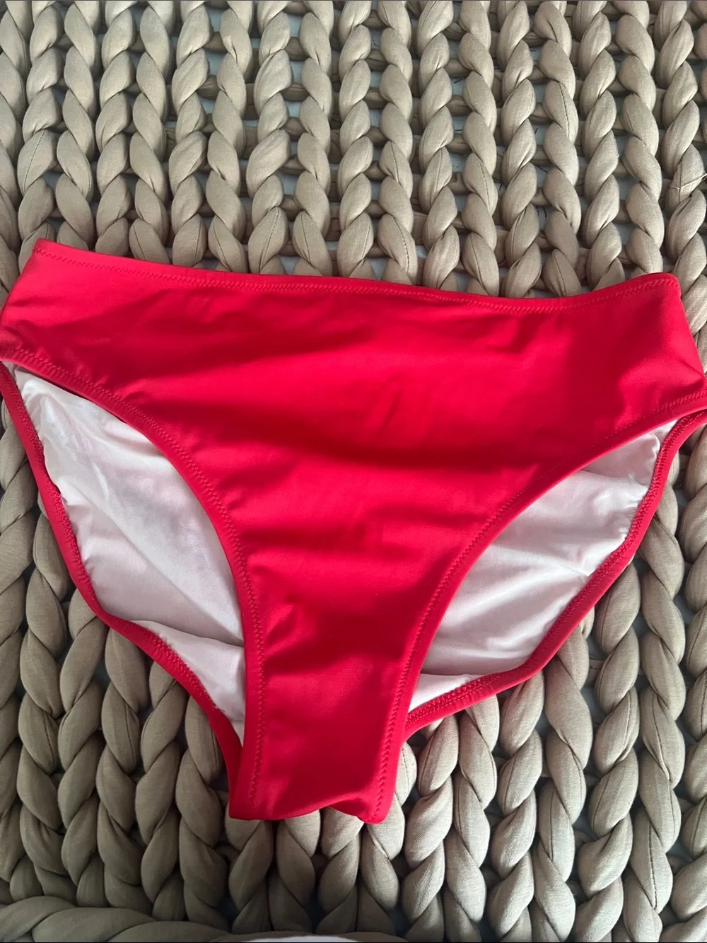 Dana Buchman Bright Red Tankini Set